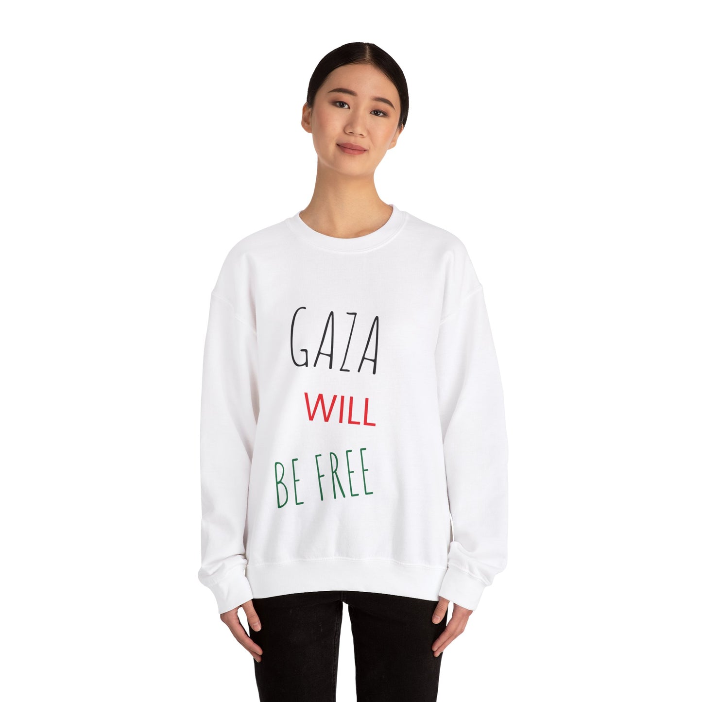 Free Gaza Unisex Heavy Blend™ Crewneck Sweatshirt