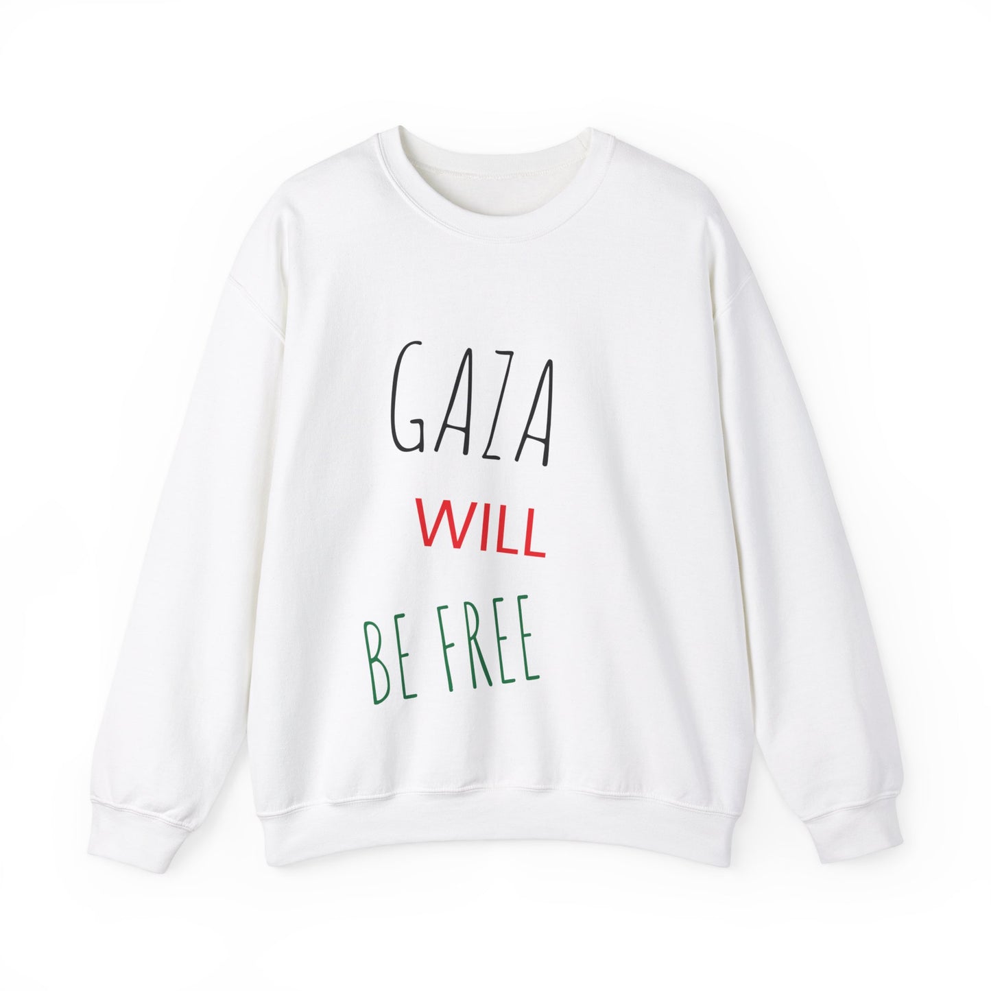 Free Gaza Unisex Heavy Blend™ Crewneck Sweatshirt