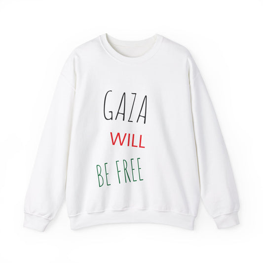 Free Gaza Unisex Heavy Blend™ Crewneck Sweatshirt